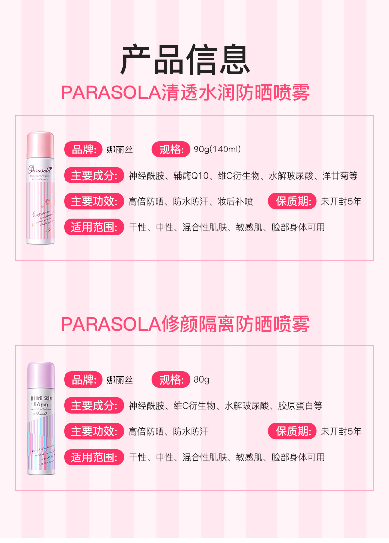 TOP1 日本 naris 防水防晒喷雾 80ml 3秒成膜 补水保湿 图19