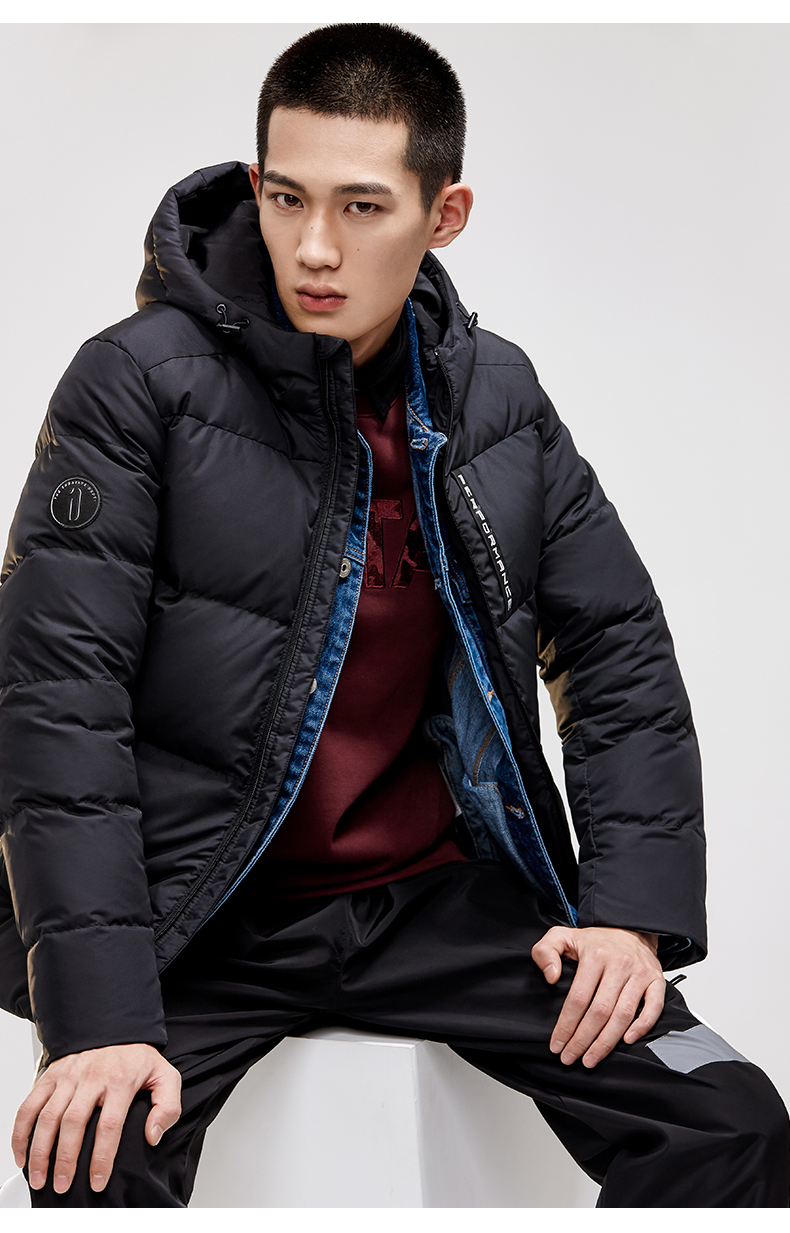 Anta down jacket nam 2019 xu hướng mới dày ấm ấm màu xuống áo khoác 95847910 - Thể thao xuống áo khoác áo phao lông vũ nam