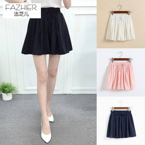 Безопасное защитное белье, штаны, японская шифоновая юбка, шорты, большой размер