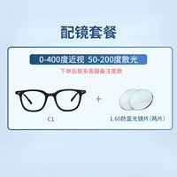 C1 Black+1,60 анти -летучих световых линз