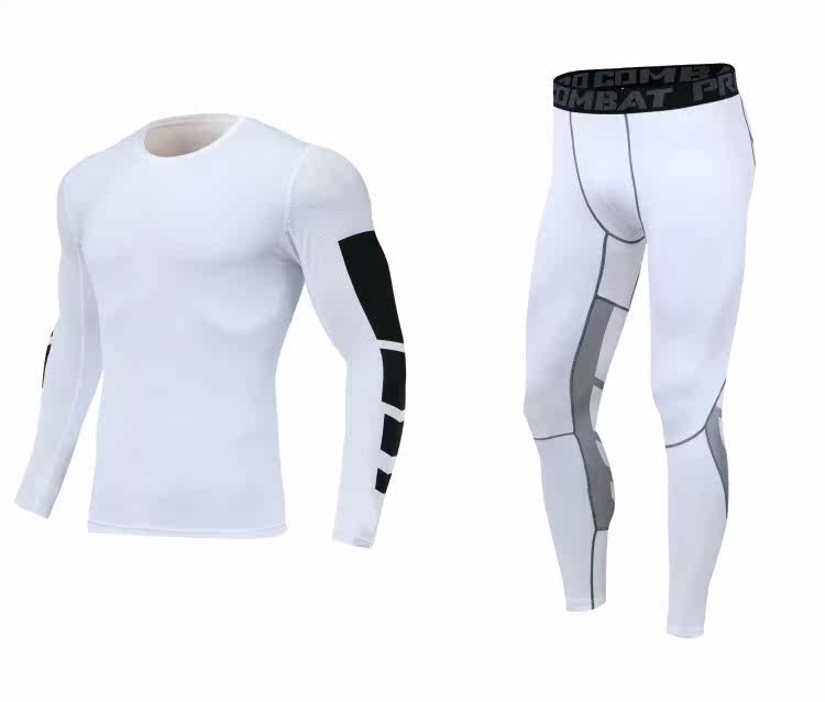 Fitness clothes running coach clothes men's vest football quick-drying clothes high elastic basketball tight training room sports suit