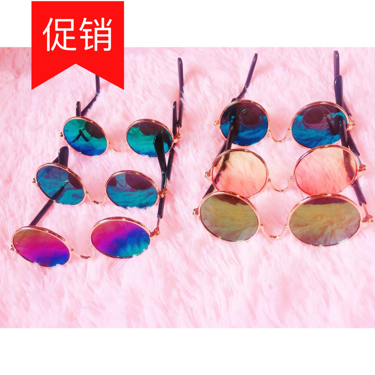 15 20cm doll glasses low price promotion style random hair suitable for 15cm and 20cm small head baby