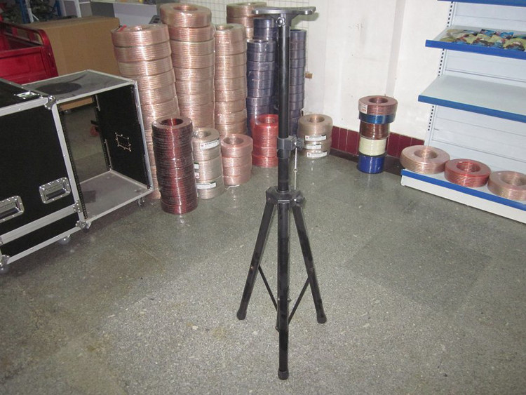 Professional KTV speaker audio bracket Floor tripod Metal three-way tripod can lift factory direct quality