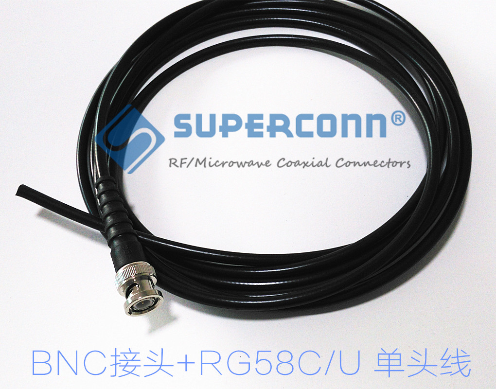 BNC公头高频同轴射频线Q9测试线低衰减工业级RG58C/U BOOTS带护套-阿里巴巴