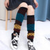 Phiên bản Hàn Quốc của đống vớ dài vớ len nữ bộ vớ vớ mùa thu và mùa đông dày xà cạp ấm xà cạp trên đầu gối vớ tất dệt kim Vớ mắt cá chân