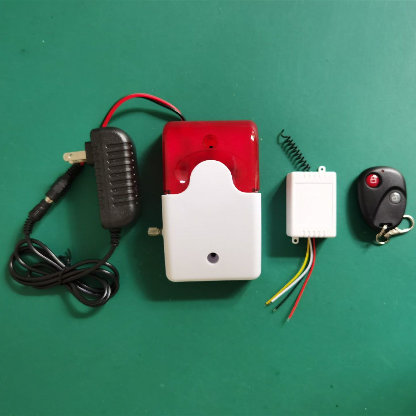 Wireless remote linkage alarm PLC dry contact machine tool transmission signal switching value wired to wireless synchronization