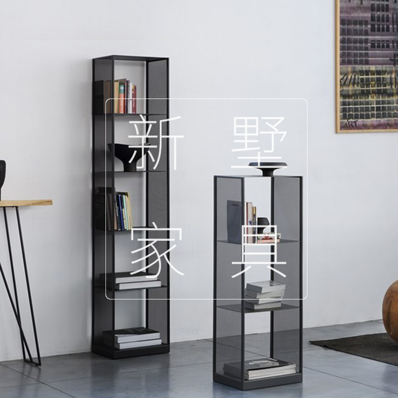 Nordic Iron Art Shelf Living Room Net Red Minimalist Flower Shelf Office Floor Office Floor Partition Multilayer Containing Layer Shelf