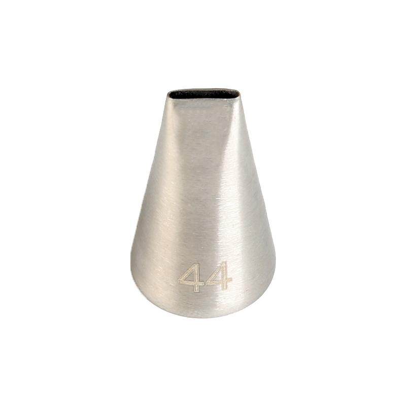 Stainless Steel Piping Nozzle, Flat Edge, for Decorating Cakes, Cream, Korean-Style Bean Paste, Flat Edge Skirt Edge