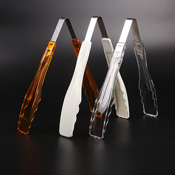 Bread Tongs, Cake Tongs, Pastry Tongs, Food Tongs, Fruit Tongs, Thickened Pc Plastic Food Tongs, Kitchen Tongs