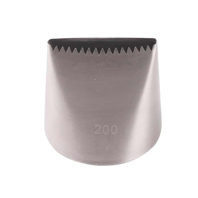 Large Cream Spreading and Decorating Nozzle, Large Single-Row Nozzle No. 200