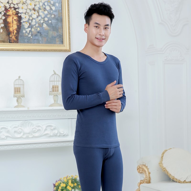 . Ấm đồ lót bông bộ cotton mens mỏng mùa thu lớn mùa xuân và mùa thu quần lót quần Erro.