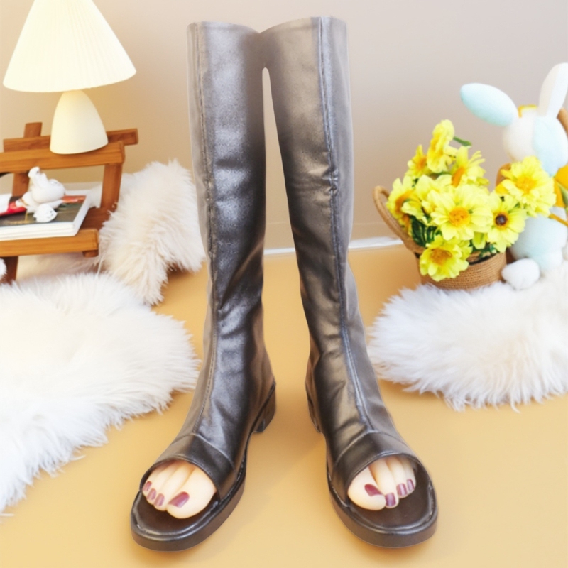 Haruno Sakura Cosplay Naruto Hyuuga Hinata Sakura Cosplay Shoes Anime Game Height-Increasing Props Boots for Women