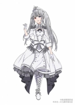 Dating big battle-crazy three reverses White Queen cosplay shoes cos shoes to order