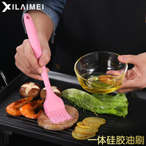 Silicone oil brush Kitchen high temperature barbecue oil brush Food cake soft does not lose hair Silicone brush baking tools