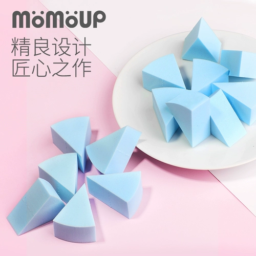 momoup Поролоновый треугольный спонж, тональный крем, косметическая губка