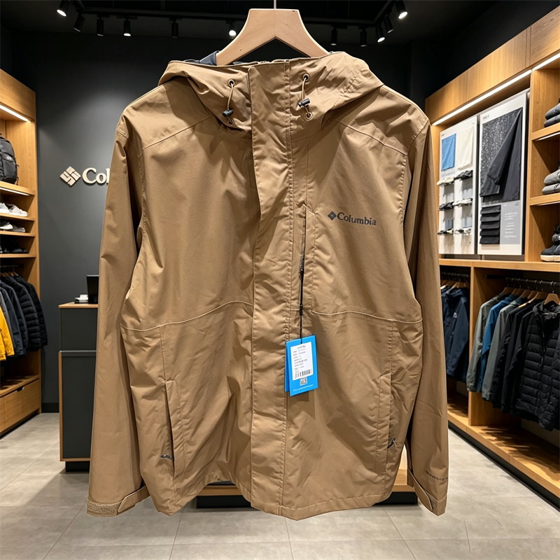 Columbia/Columbia Hooded Soft Shell Jacket Men's Comfortable Outdoor Sports Jacket Re0086 Columbia/Columbia Hooded Soft Shell Jacket Men's Comfortable Outdoor Sports Jacket Re0086
