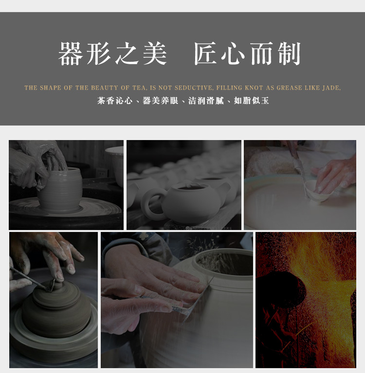Long tea celadon tea pot tin Ge Yao tea pot gốm tím bể chứa cát 汝 lò đặt bộ nồi bột lớn ấm trà giữ nhiệt