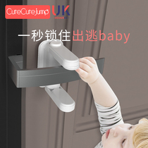 Child Safety Lock Kid Door Handle Safety Lock Anti Cat Door Pet Cat Room Door Lock Window Cabinet Door Safety Lock