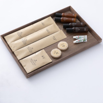 Waterproof Kraft paper Hotel homestay disposable toiletries hotel special set full toothbrush teeth