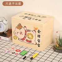 Золотая свинья оригинальный деревянный мир большие столы снимают подарки