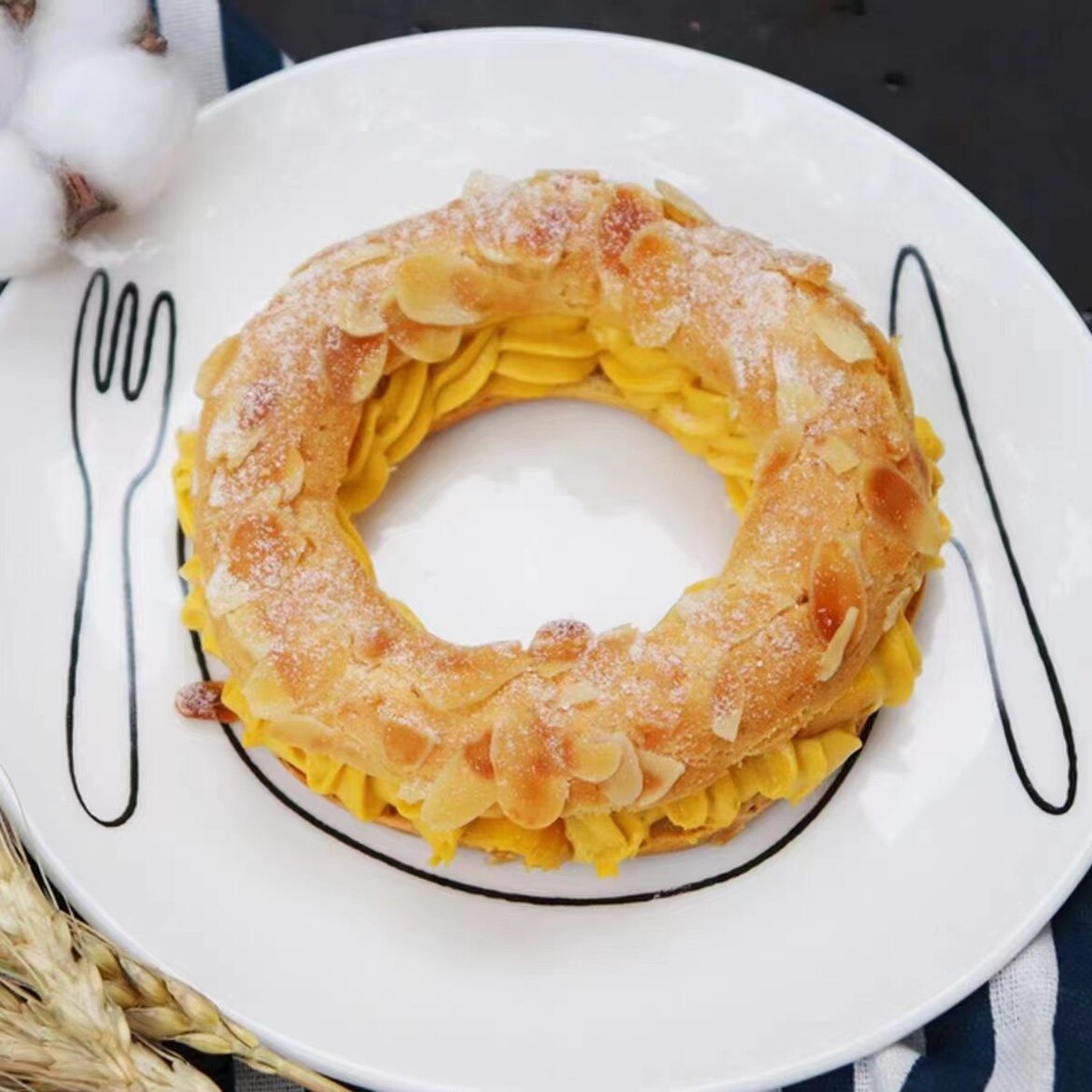 Blue Diamond Imported from the United States, Jinshan Pure Almond Slices, Large Almond Ultra-Thin Slices, Baking Ingredients