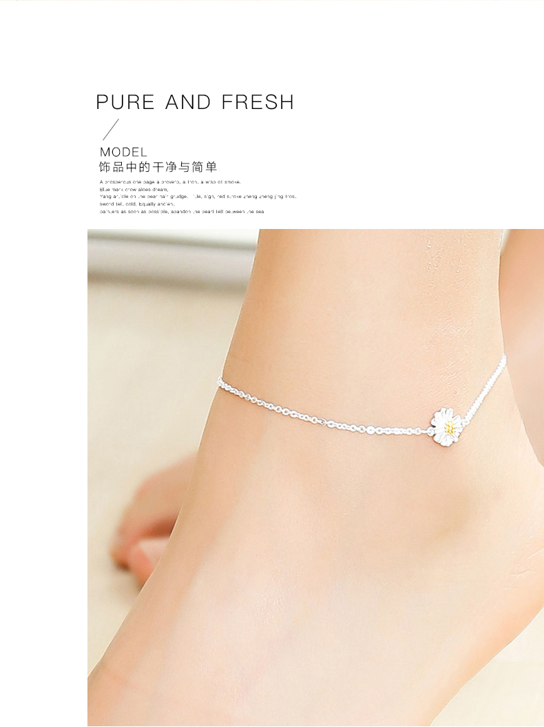Chaine de cheville Femme DAVKA en Argenterie - Ref 3102177 Image 18