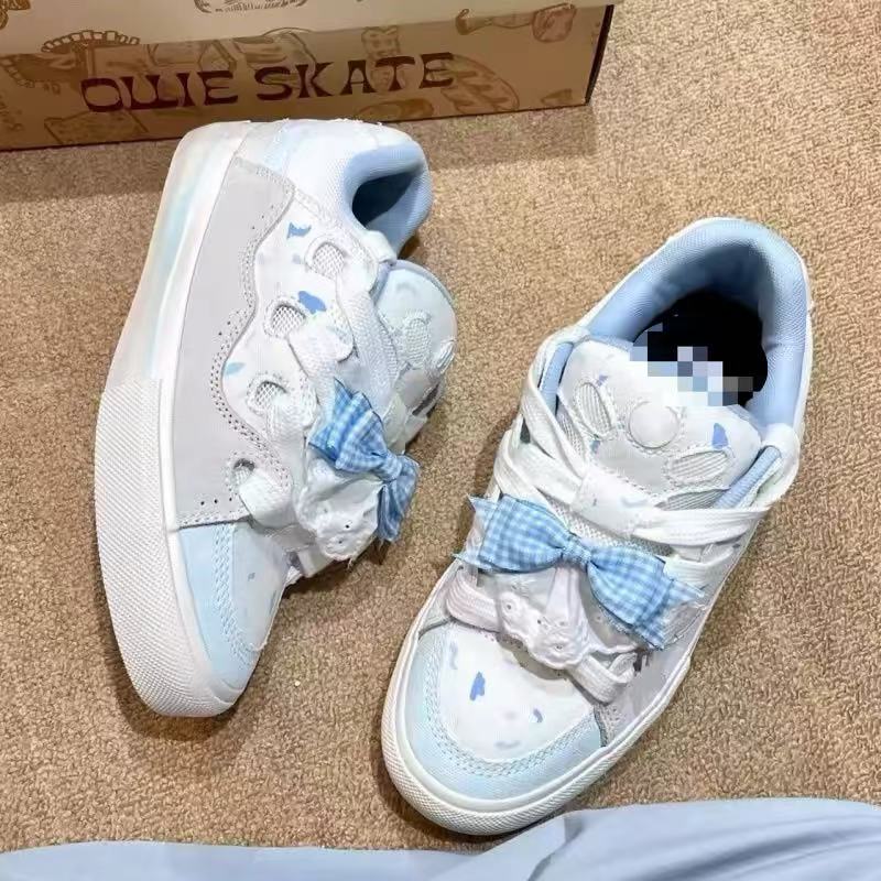 National Trend Ins 2025 Spring and Autumn New Retro Blueberry Cake Color Bread Shoes Student Versatile Sneakers Skateboard Shoes National Trend Ins 2025 Spring and Autumn New Retro Blueberry Cake Color Bread Shoes Student Versatile Sneakers Skateboard Shoes