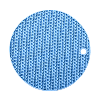 Silicone heat insulation pad dining table pad anti-scalding and high temperature resistance round shape