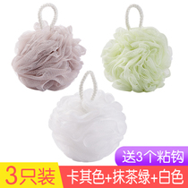 Large bath ball bath bath bath towel rub back Bath flower cute bubble adult shower gel bubble bath Flower Ball