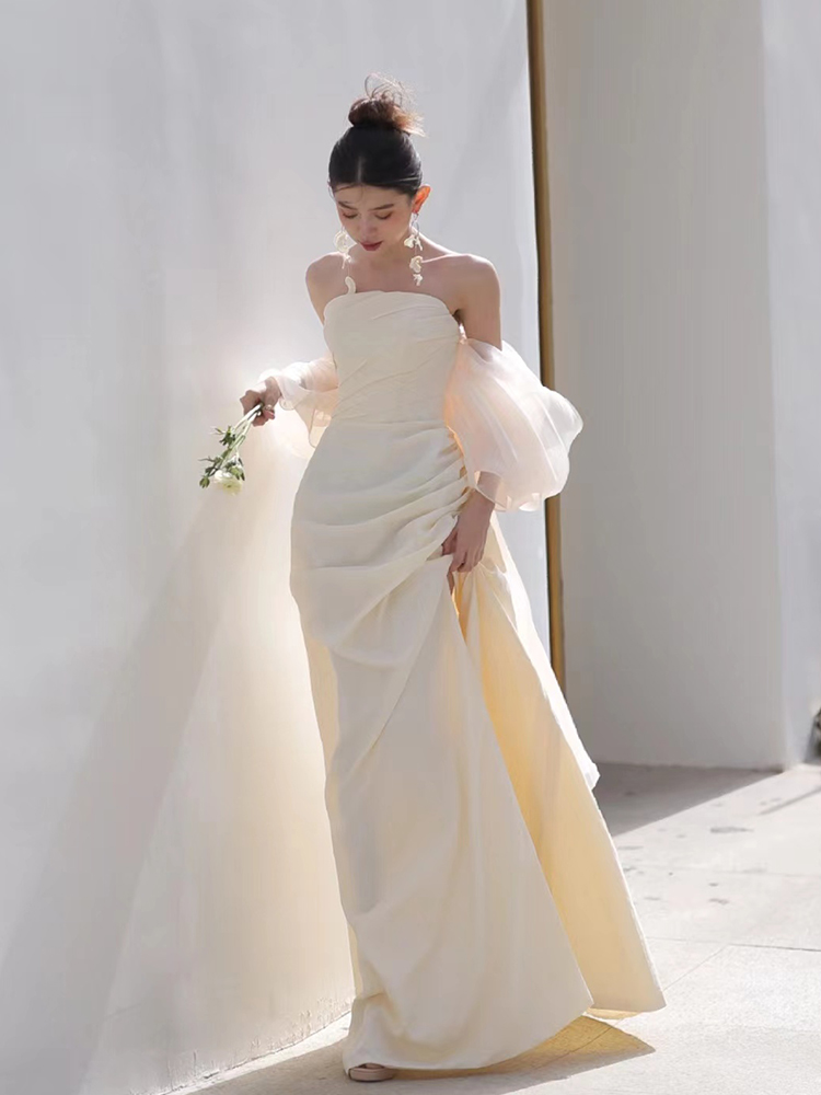 French light wedding gauze out of the gauze bride out of the scene to shoot light yarn French light wedding gauze out of the gauze bride out of the scene to shoot light yarn