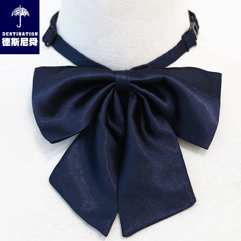 DesniShun Korean version of the student uniform collar tie knot Japanese JK uniform girls sailor suit cos collar flower accessories