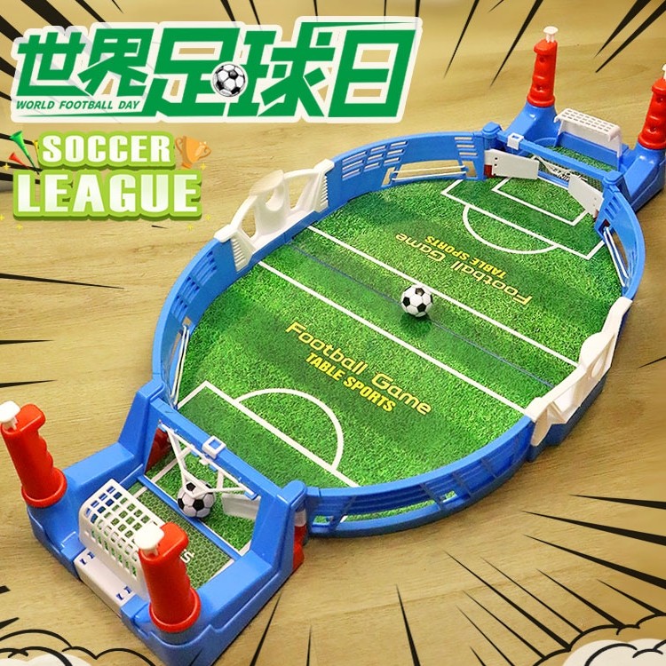 Two-player battle Table football table table board game toys Children's football field catapult game Parent-child interactive boy