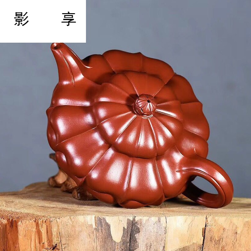 Shadow at yixing are it by checking undressed ore dahongpao ling teapot gift tea set 350 cys