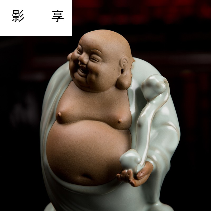 Shadow enjoy your up furnishing articles home TV ark technology creative furnishing articles furnishing articles ruyi Buddha sitting room tea table ceramics MD