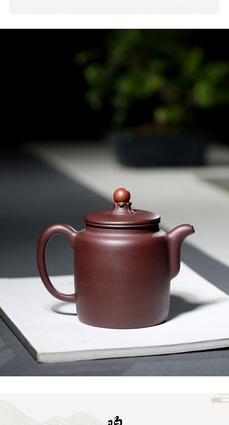 Yixing masters shadow enjoy 】 【 TaoJianChun sleeping all hand purple sand teapot tea purple mud 340 CCCT bergamot