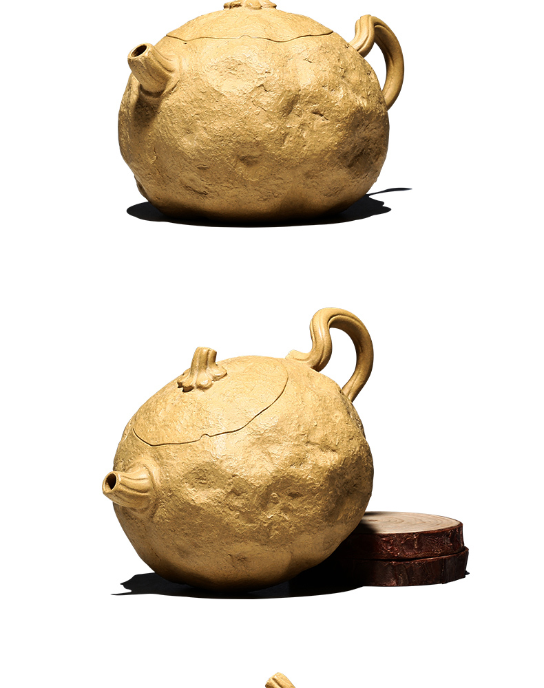 Shadow at yixing famous pure manual it undressed ore section of mud for spring teapot tea HNYY pumpkin