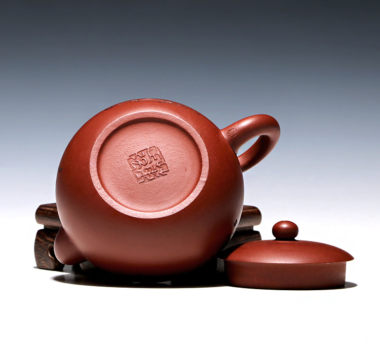 "Shadow enjoy" yixing crafts master dong xi shi 260 pure manual it dahongpao enlightenment CCC