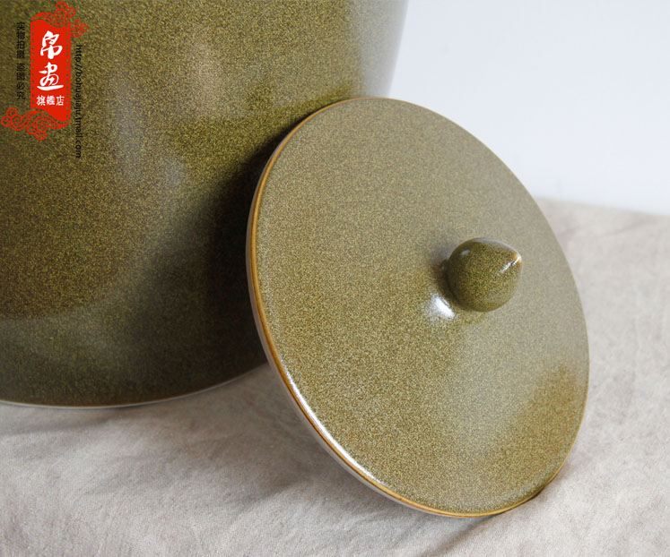 Shadow enjoy | jingdezhen ceramics up porcelain tea caddy fixings tea at the end of the cylinder home furnishing articles teahouse JH
