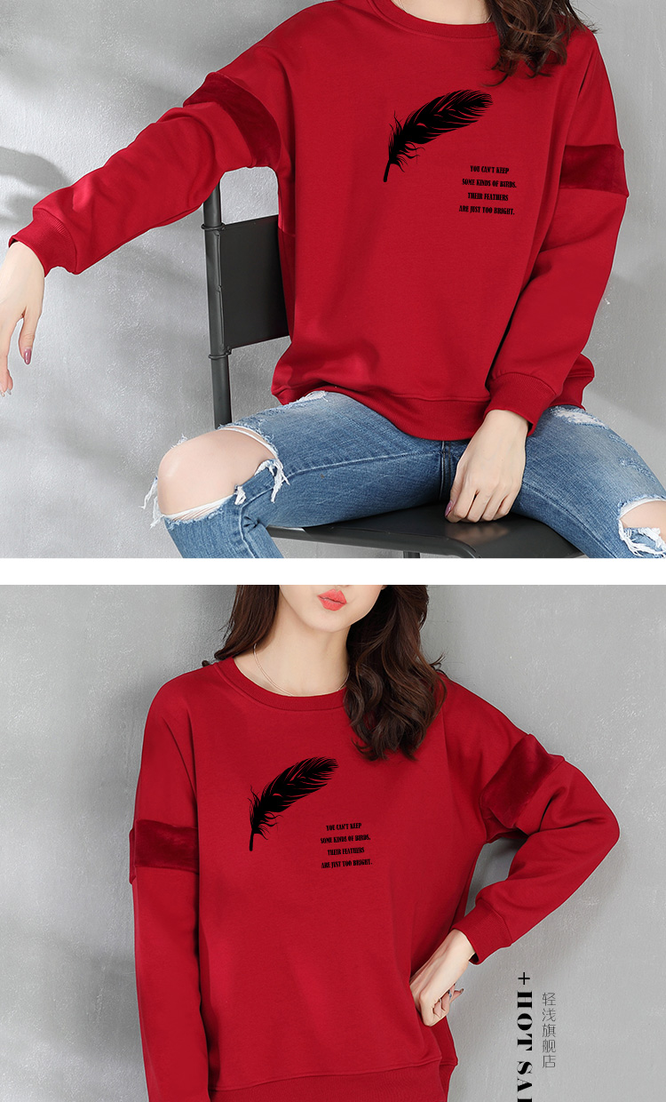 Sweatshirt femme en Coton - Ref 3217597 Image 16