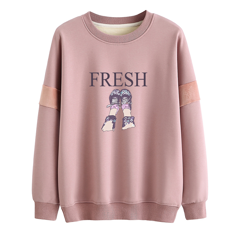Sweatshirt femme en Coton - Ref 3217597 Image 5
