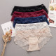 New mulberry silk low-waist sexy underwear lace lace comfortable briefs women's silk underwear