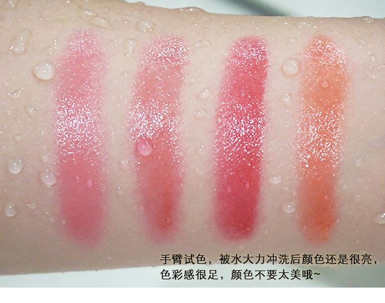 Có thể ăn son bóng lắc môi nhuộm môi lỏng đậu bưởi son môi son môi dưỡng ẩm không đánh dấu son bóng 	son bóng merzy bảng màu	