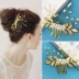 Trang sức cưới Cô dâu Pha lê Phụ kiện tóc Mũ tóc Hairband Hoa rhinestone Disc Kẹp tóc Kẹp tóc Kẹp ngọc trai Kẹp tóc - Phụ kiện tóc