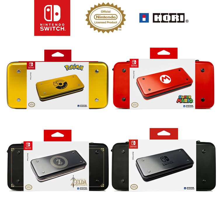 Japan original Switch NS storage bag protection bag hard bag metal Protective case OLED Universal