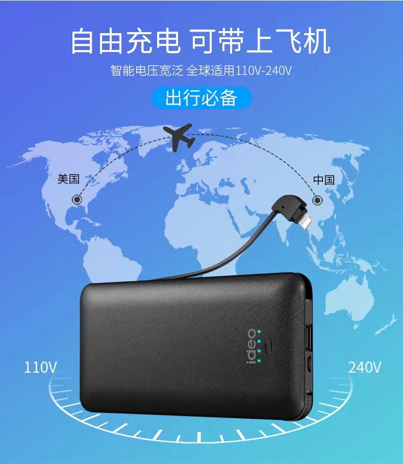 Sạc nhanh kho báu di động Đầu Apple Type-C đi kèm với dây cắm AC Bộ chuyển đổi cổng USB-C 2 - Ngân hàng điện thoại di động sạc dự phòng remax 10000mah