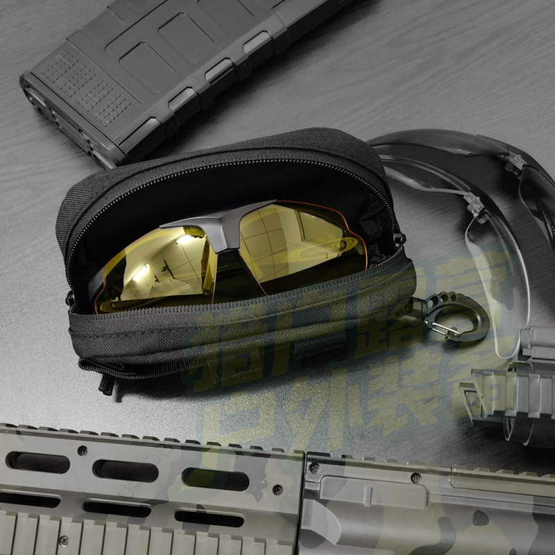 New Tactical Waist Bag, Glasses Case, Hanging Bag, Molle Bag, Edc Storage Bag, Pressure-Resistant, Waterproof, Wear-Resistant Sunglasses Case New Tactical Waist Bag, Glasses Case, Hanging Bag, Molle Bag, Edc Storage Bag, Pressure-Resistant, Waterproof, Wear-Resistant Sunglasses Case