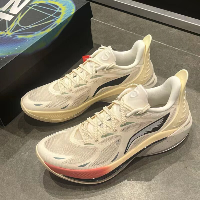 Sonic 12 Shark Gray Practical Basketball Shoes 2024 New Model Shock-Absorbing Wear-Resistant Non-Slip Lightweight Student High-Appearance Sneakers