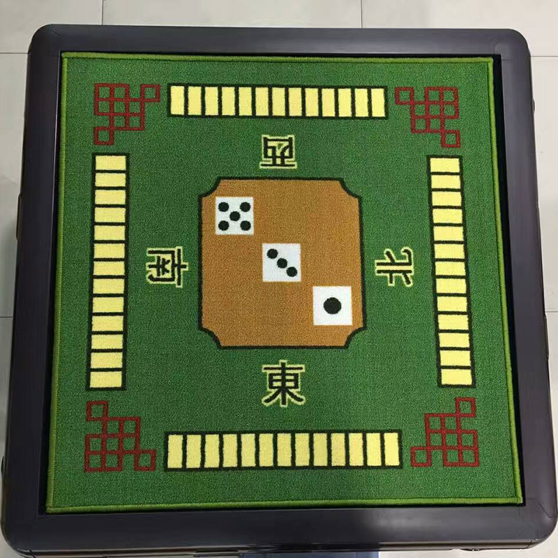 Cao cấp Mahjong mat silencer mạt chược máy pad vải dày chống trượt chơi bài cờ vua khăn trải bàn mat chăn còng - Các lớp học Mạt chược / Cờ vua / giáo dục bộ cờ vua gỗ