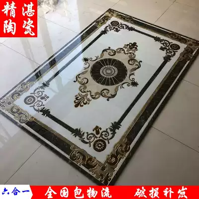 Floor tiles Living room tiles parquet 800X800 dining room carpet tiles European puzzle new aisle entrance