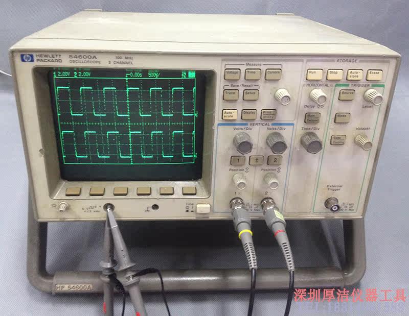 HP HP54600A oscilloscope 100MHz digital model oscilloscope HP54600A